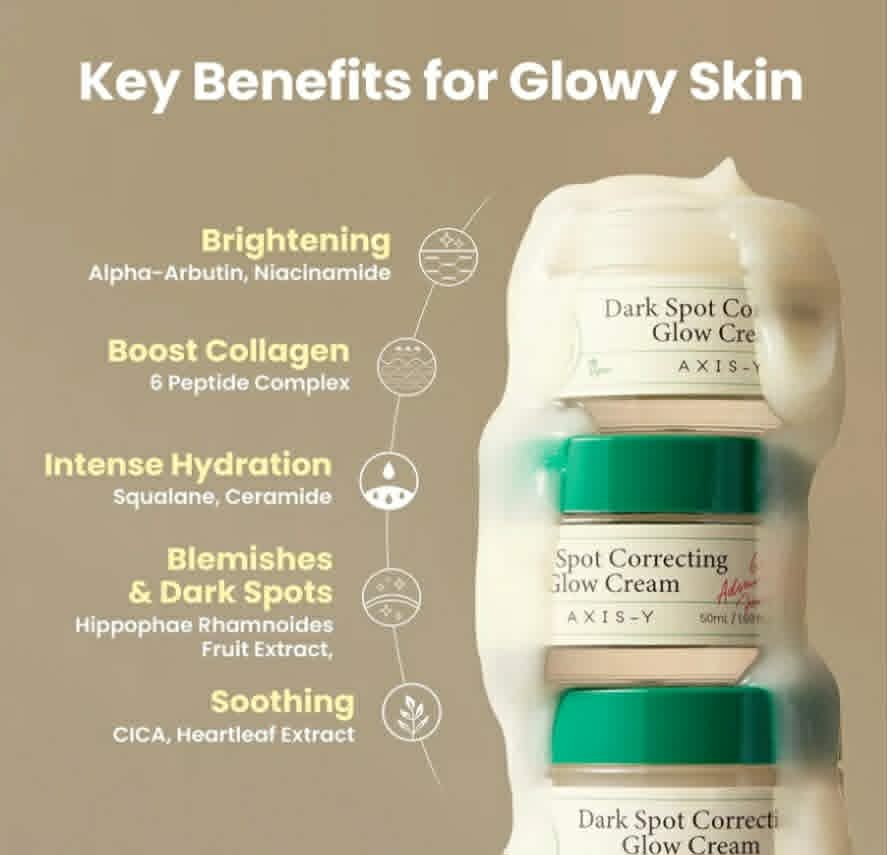AXIS-Y Dark Spot Correcting Glow Cream 50ml Meta Description