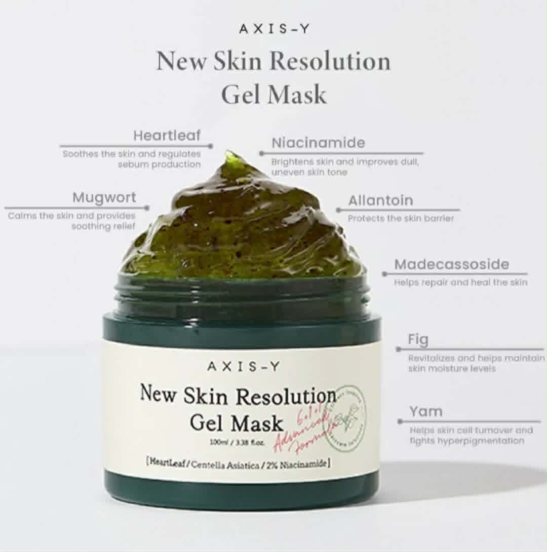 AXIS-Y New Skin Resolution Gel Mask 100ml