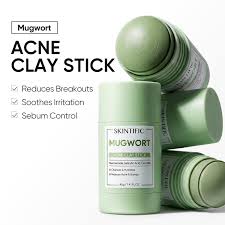 SKINTIFIC MUGWORT ACNE CLAY STICK