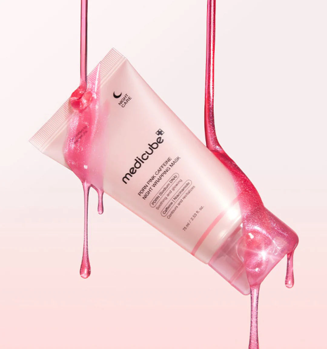 MEDICUBE PDRN NIGHT WRAPPING MASK, 2.5 FL OZ (75 ML)