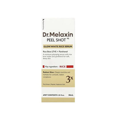 Dr. Melaxin Peel Shot PS Glow White Rice Serum 30ml