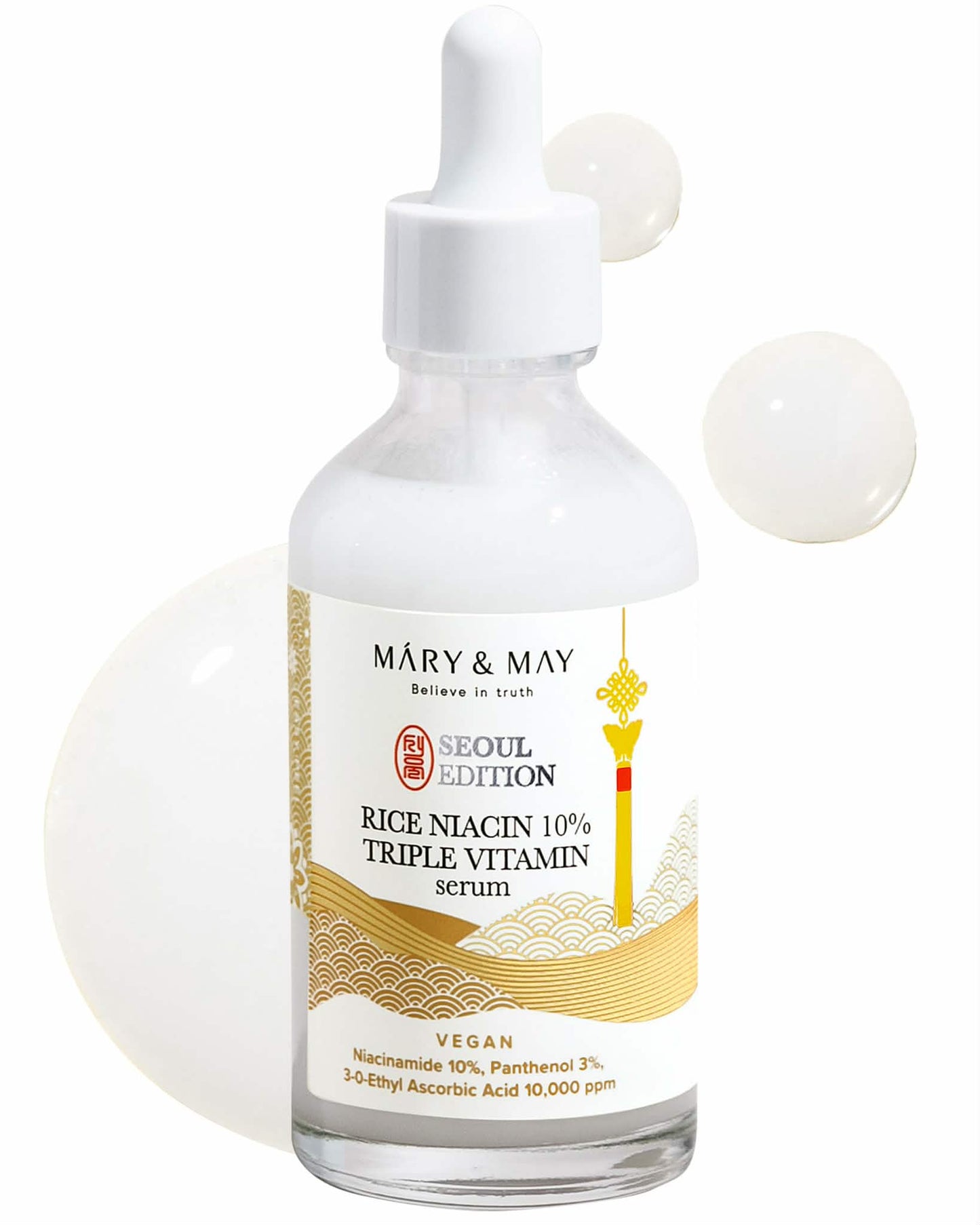 Mary & May Seoul Edition Rice Niacin 10% Triple Vitamin Serum