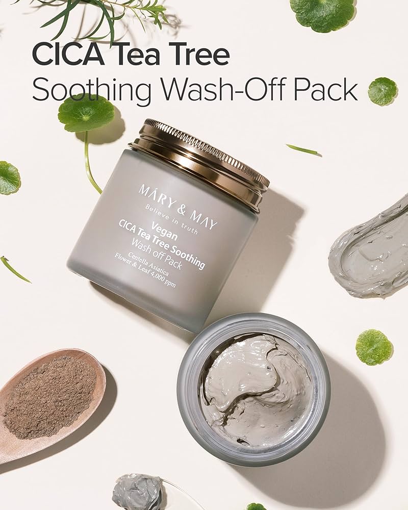 Mary & May CICA Tea Tree Soothing Wash Off Pack