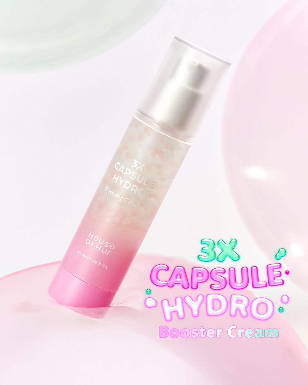 House of Hur 3X Capsule Hydro Booster Cream 50ml