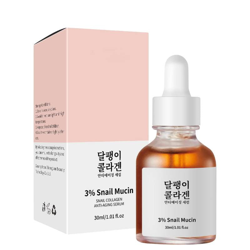 3% Snail Mucin Collagen Serum | Anti-Aging Korean Facial Serum