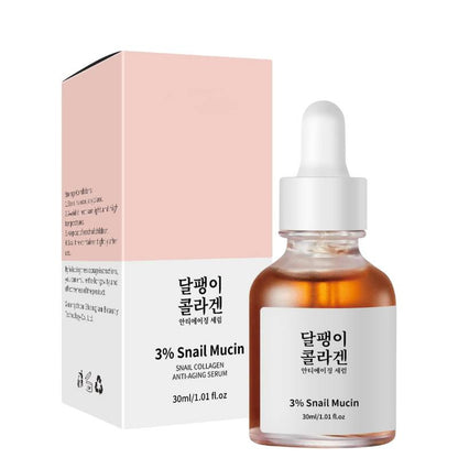 3% Snail Mucin Collagen Serum | Anti-Aging Korean Facial Serum