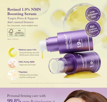 MEDICUBE RETINOL NMN BOOSTING SERUM 30ML