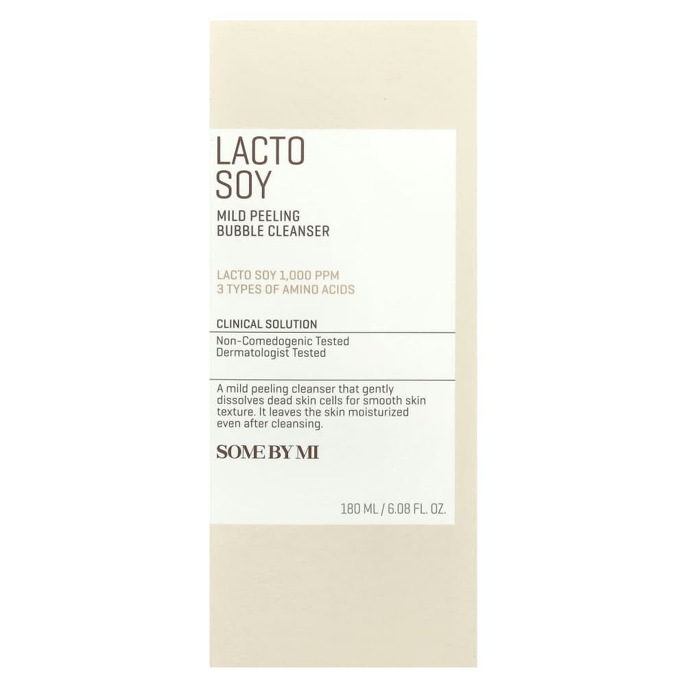 Name  SOME BY MI Lacto Soy Mild Peeling Bubble Cleanser 180ml