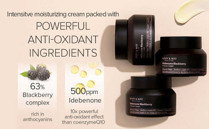 Mary & May Idebenone Blackberry Intense Cream