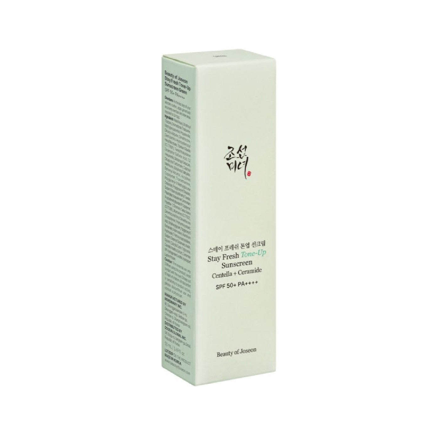 Beauty of Joseon Stay Fresh Tone-Up Sunscreen Centella + Ceramide SPF50+ PA++++