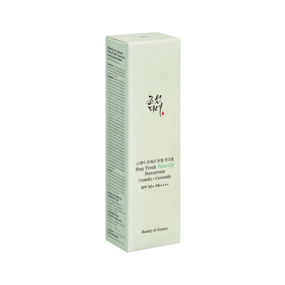 Beauty of Joseon Stay Fresh Tone-Up Sunscreen Centella + Ceramide SPF50+ PA++++