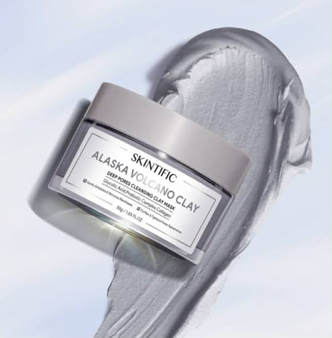 SKINTIFIC Alaska Volcano Clay Deep Pores Cleansing Clay Mask 55g