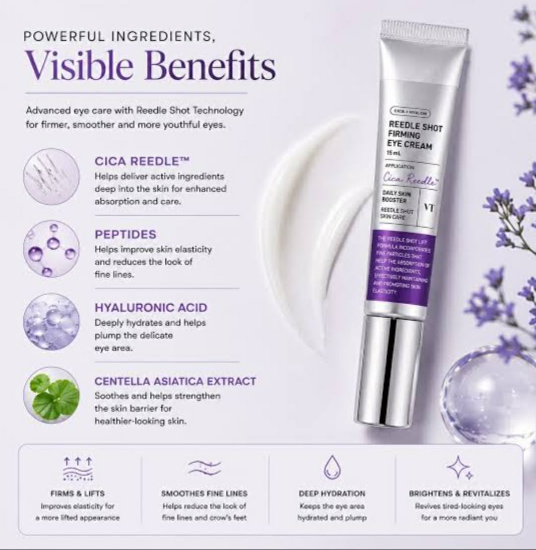 VT Reedle Shot Lifting Eye Cream 15ml