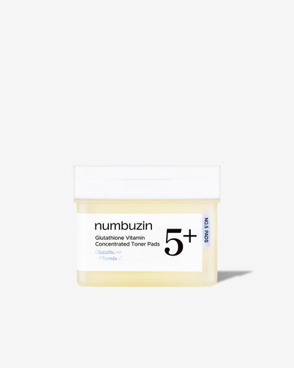numbuzin No.5 Glutathione Vitamin Concentrated Toner Pads