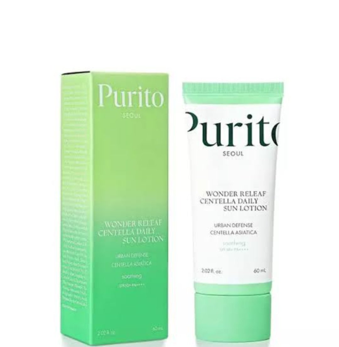 PURITO SEOUL Wonder Releaf Centella Daily Sun Lotion SPF50+ PA++++ 60ml