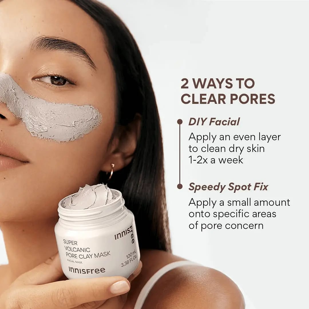 Innisfree Super Volcanic Pore Clay Mask 100ml