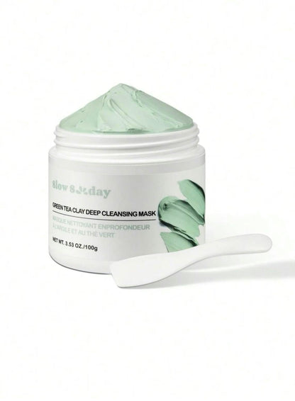 Glow Soday Green Tea Clay Deep Cleansing Mask 100g