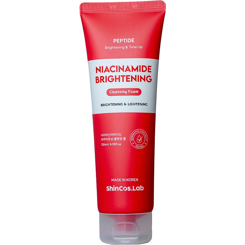 ShinCos.Lab Niacinamide Brightening Peptide Cleansing Foam 120ml