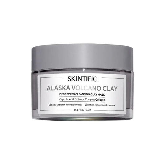 SKINTIFIC Alaska Volcano Clay Deep Pores Cleansing Clay Mask 55g