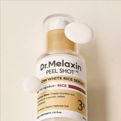 Dr. Melaxin Peel Shot PS Glow White Rice Serum 30ml
