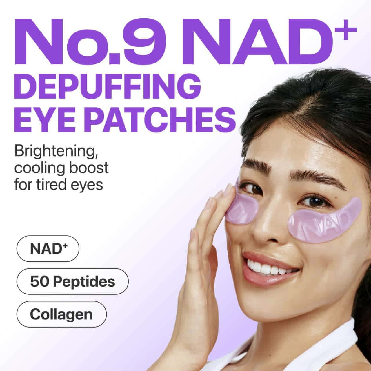 numbuzin No.9 NAD+ Collagen Under Eye Patches