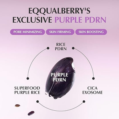 Eqqualberry Purple Pdrn Pore Minimising Serum 30ml