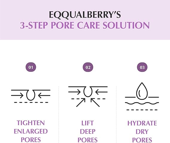 Eqqualberry Purple Pdrn Pore Minimising Serum 30ml