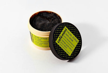 Café Mimi Facial Scrub Anti-Acne Black Charcoal & Tea Tree 110ml