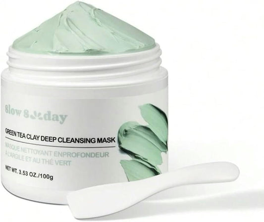 Glow Soday Green Tea Clay Deep Cleansing Mask 100g