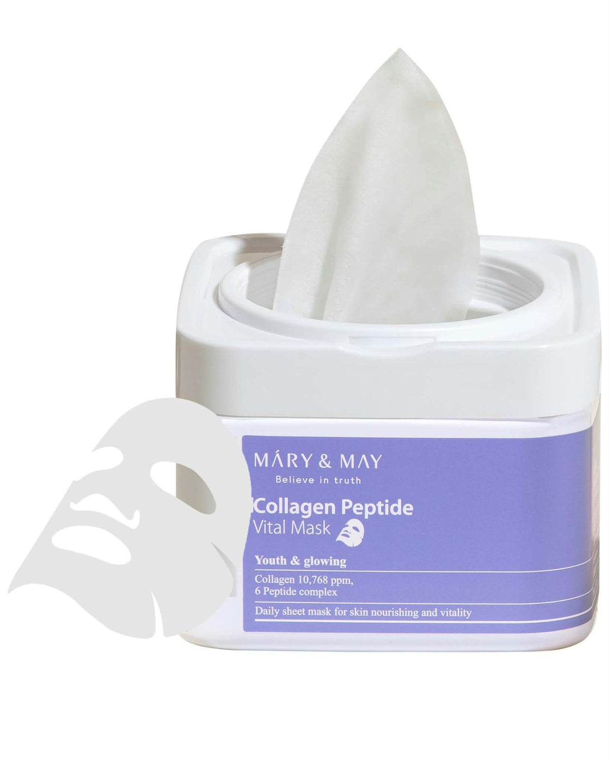 Mary & May Collagen Peptide Vital Mask