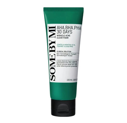 SOME BY MI AHA.BHA.PHA 30 Days Miracle Acne Clear Foam 100ml
