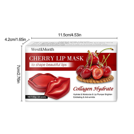 West&Month Cherry Lip Mask Collagen Hydrate 60g – 20 Patches