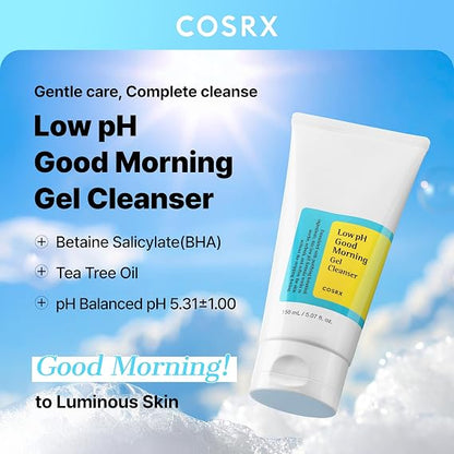 Cosrx Low Ph Good Morning Gel Cleanser, 150Ml
