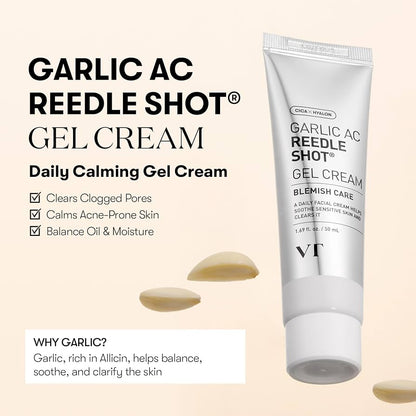 VT COSMETICS Cica X Hyalon Garlic AC Reedle Shot Gel Cream 50ml