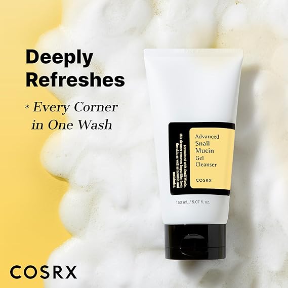 Cosrx Advanced Snail Mucin Gel Cleanser 150ml