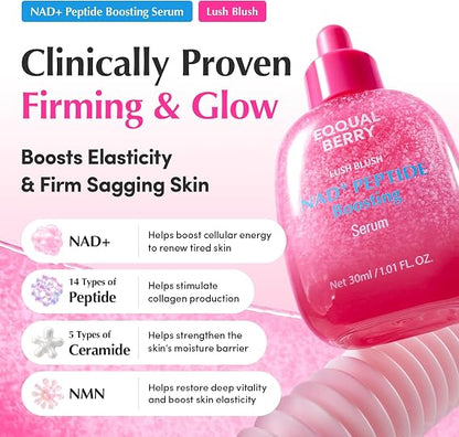 EQQUALBERRY NAD+ Peptide Boosting Smoothie Serum 30ml
