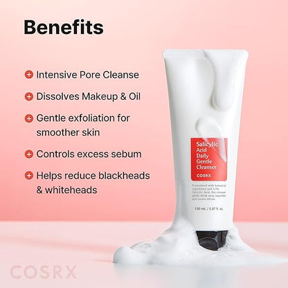 COSRX salicylic acid daily gentle cleanser 150 ml