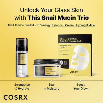 Cosrx Eye Cream Advanced Snail Radiance Dual Essence 80ml