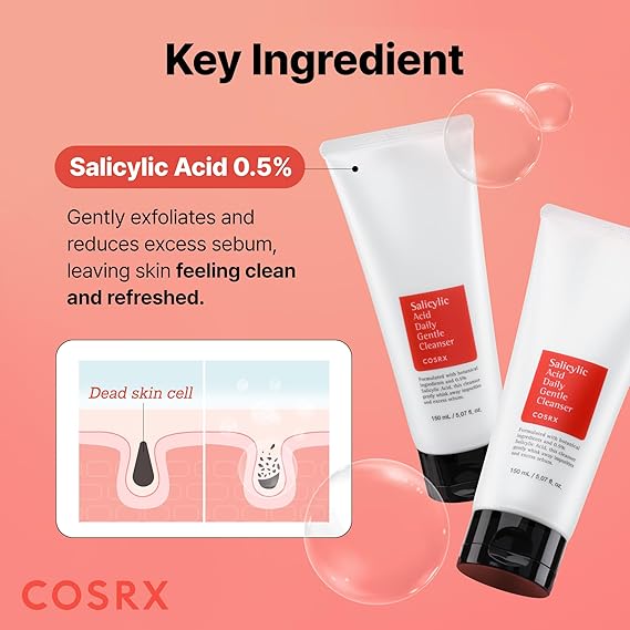 COSRX salicylic acid daily gentle cleanser 150 ml