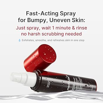 MEDICUBE RED BODY PEELING SHOT, STRAWBERRY SKIN BODY SPRAY CLEANSER