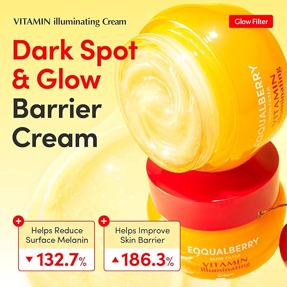 eqqualberry glow filter vitamin illuminating cream