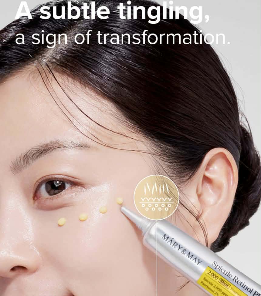 Mary & May Spicule Retinol PDRN Cream 2000 Shot