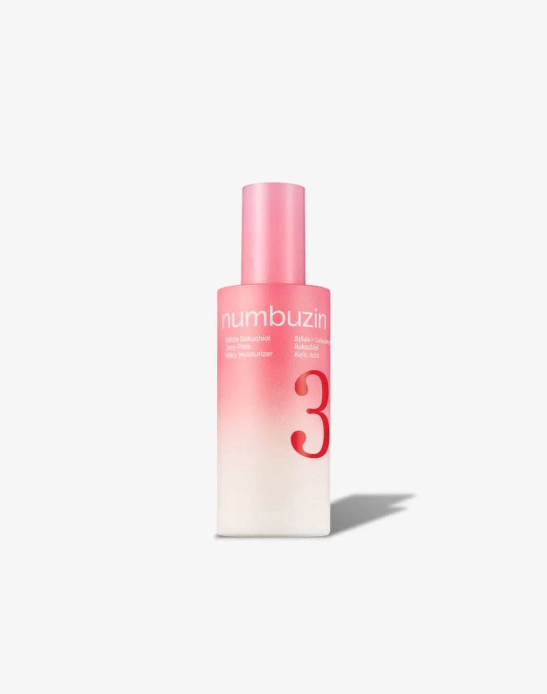 numbuzin No.3 Bifida Bakuchiol Zero Pore Milky Moisturizer