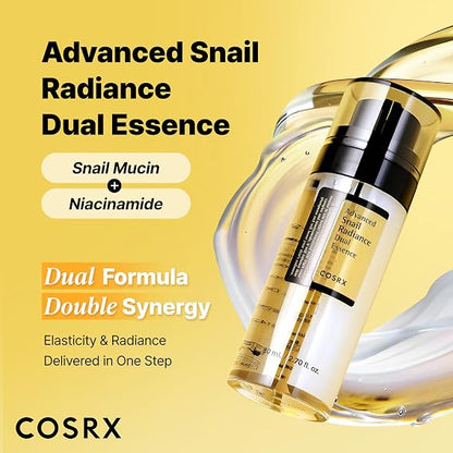 Cosrx Eye Cream Advanced Snail Radiance Dual Essence 80ml