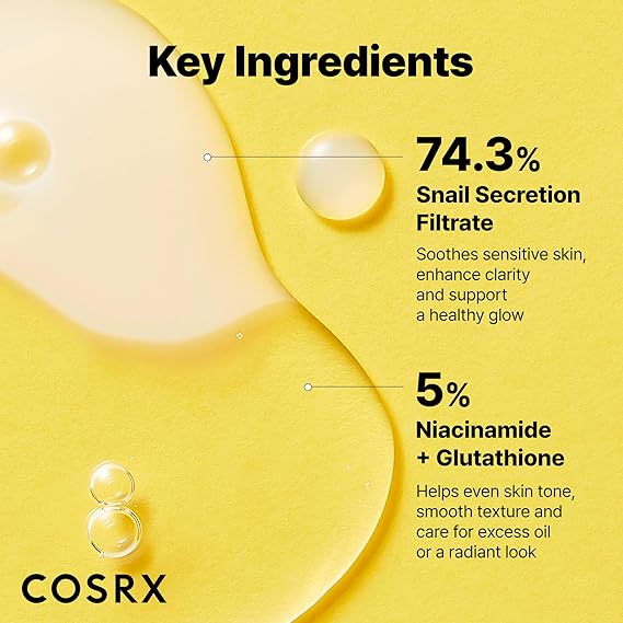 Cosrx Eye Cream Advanced Snail Radiance Dual Essence 80ml