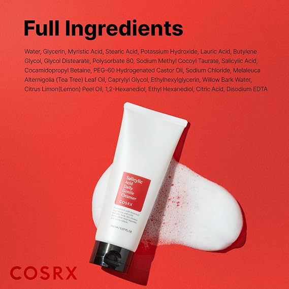 COSRX salicylic acid daily gentle cleanser 150 ml