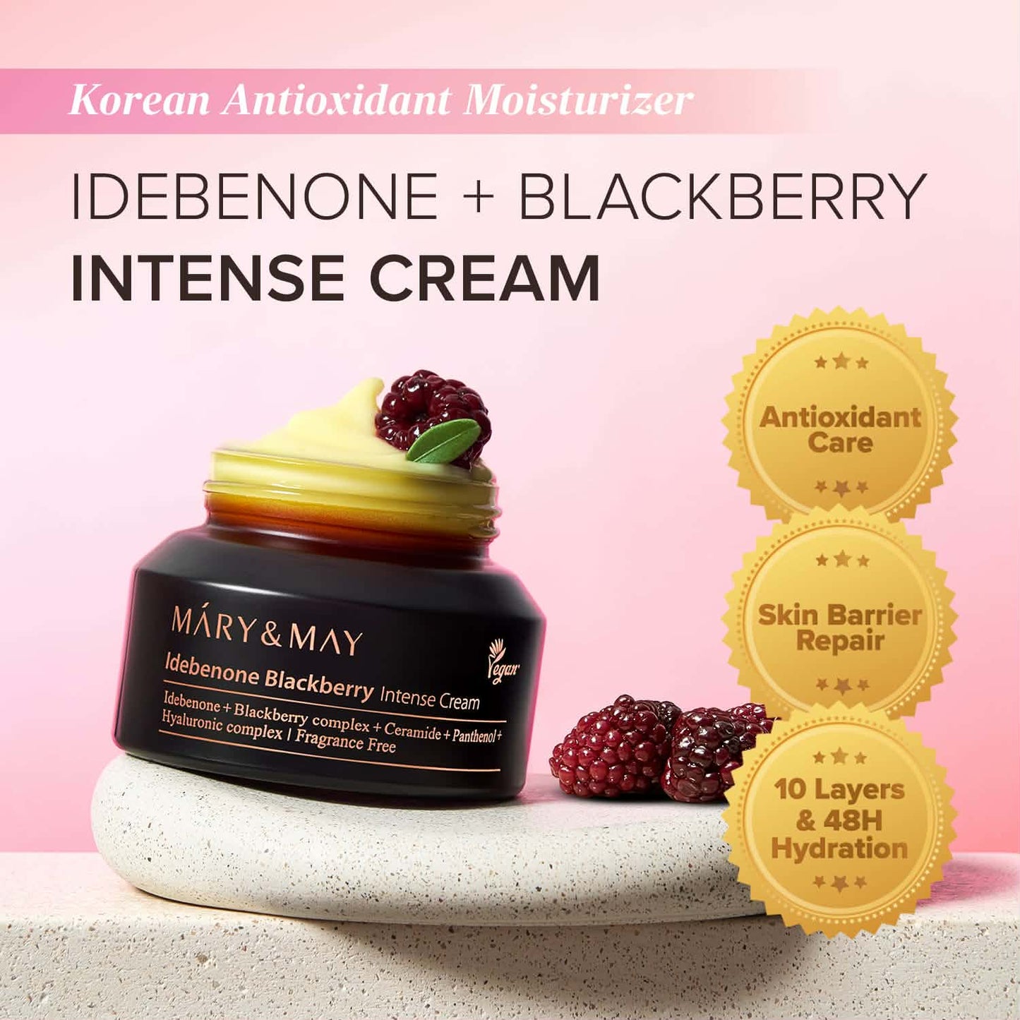 Mary & May Idebenone Blackberry Intense Cream