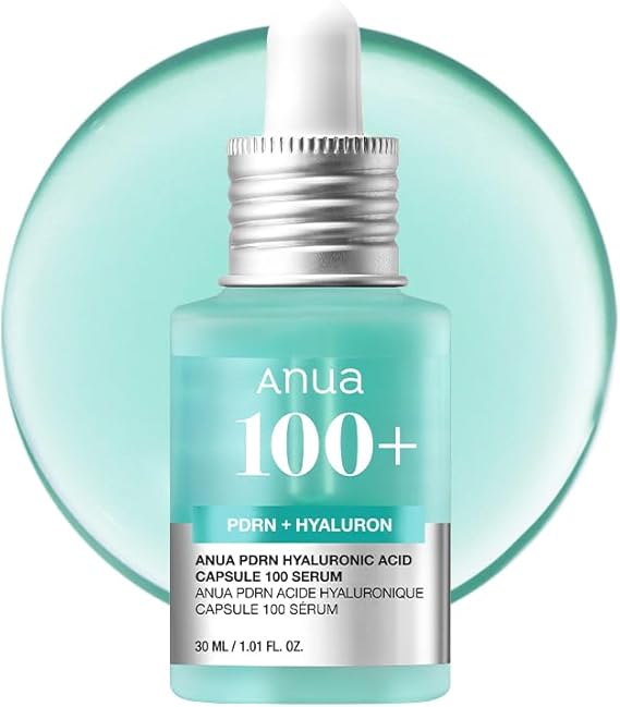 Anua PDRN Hyaluron Capsule 100 Serum 30ml Korean skincare hydrating skin repair serum