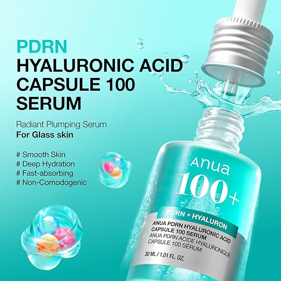 Anua 100+ PRDN + Hyaluron Capsule 100 Serum 30ML
