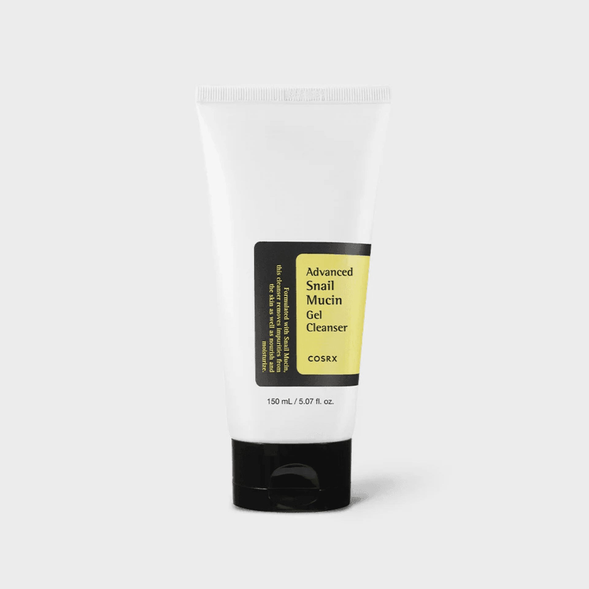 COSRX Advanced Snail Mucin Gel Cleanser 150ml
COSRX Snail Mucin Face Cleanser
Hydrating Low pH Gel Cleanser
Daily Facial Cleanser
Korean Snail Cleanser